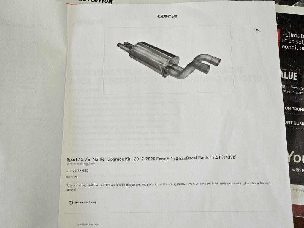 2017 Ford F-150 Raptor