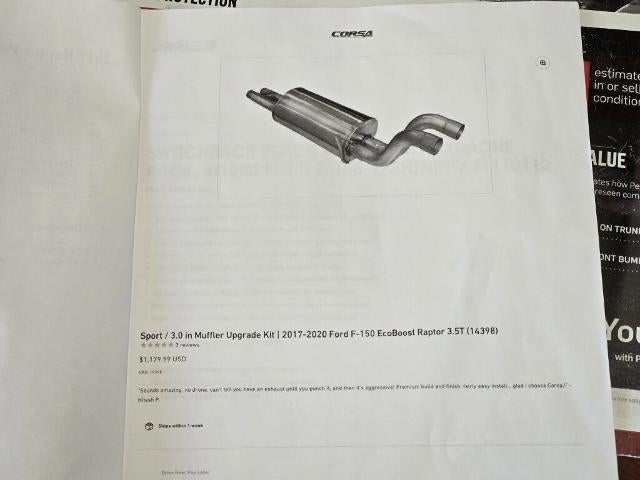 2017 Ford F-150 Raptor