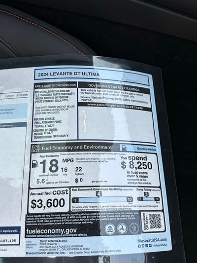 2024 Maserati Levante GT