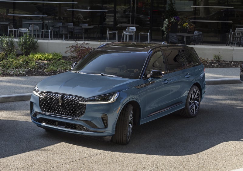 A 2026 Lincoln Black Label™ Aviator® SUV is shown with the available Special Edition Package. | Joe Rizza Lincoln of Orland Park in Orland Park IL